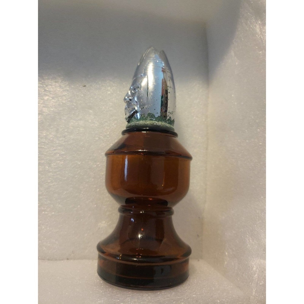 Vintage Avon Bottle Bishop Chess Piece Amber Aftershave Perfume Cologne - Picture 4 of 8